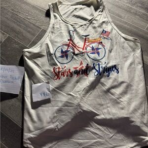 Rebel athletics Stars and Stripes Kids Tank Top